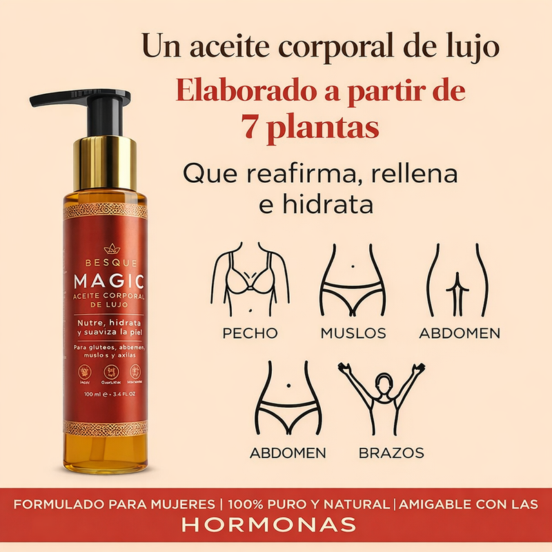 Aceite corporal mágico Besque® - 100 ml